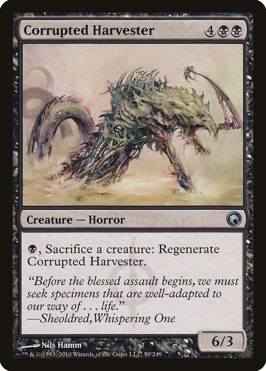 Corrupted Harvester [Scars of Mirrodin] (59)