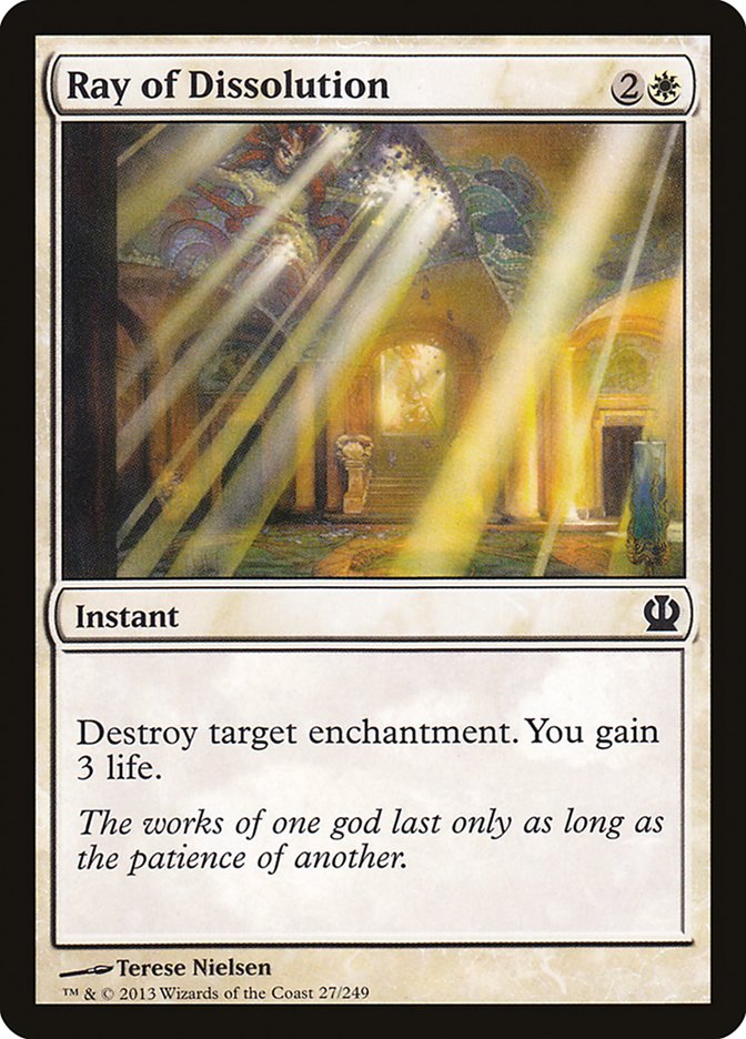 Ray of Dissolution [Theros] (27)