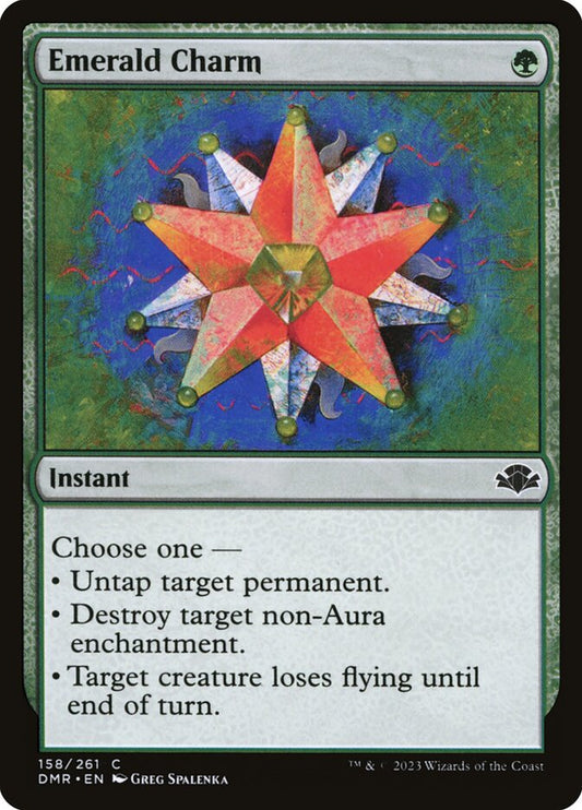 Emerald Charm [Dominaria Remastered] (158)