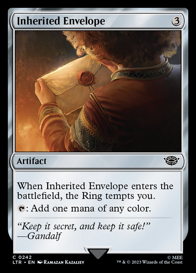 Inherited Envelope [The Lord of the Rings: Tales of Middle-earth] (242)