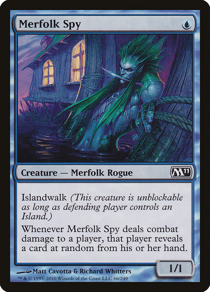 Merfolk Spy [Magic 2011] (66)
