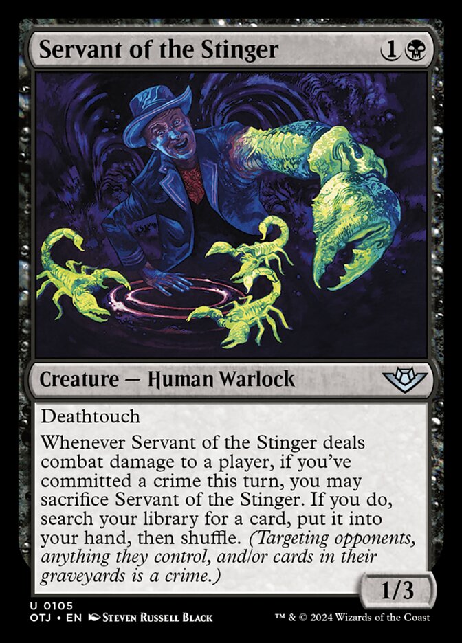 Servant of the Stinger [Outlaws of Thunder Junction] (105)