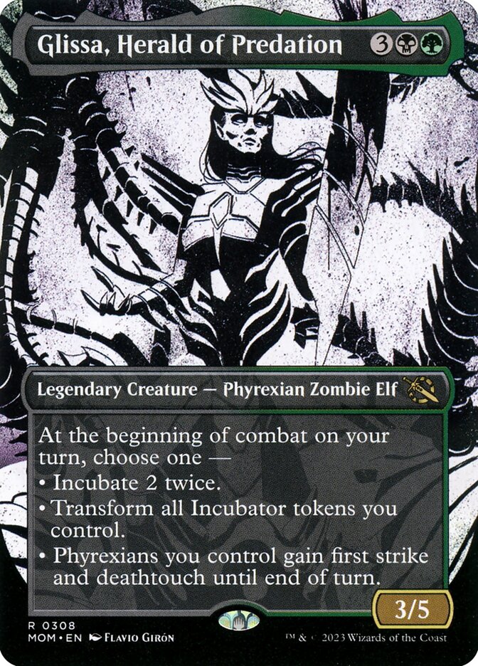 Glissa, Herald of Predation [March of the Machine] (308)
