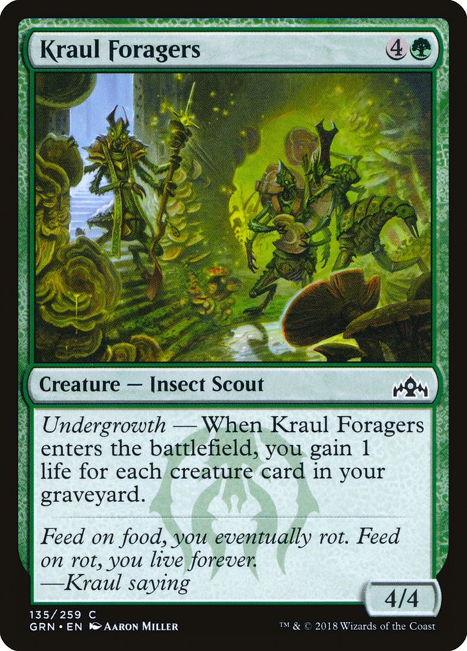 Kraul Foragers [Guilds of Ravnica] (135)