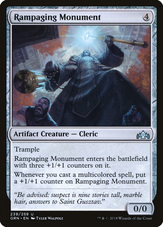 Rampaging Monument [Guilds of Ravnica] (239)