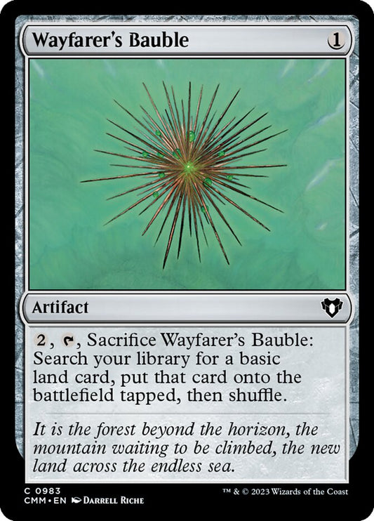 Wayfarer's Bauble [Commander Masters] (983)