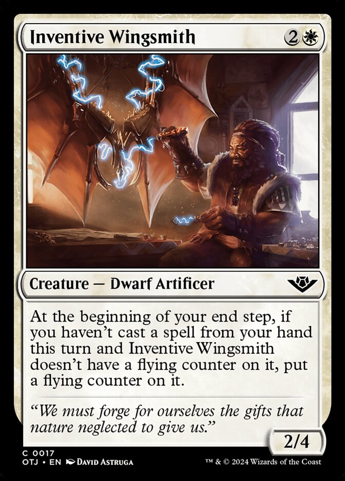 Inventive Wingsmith [Outlaws of Thunder Junction] (17)