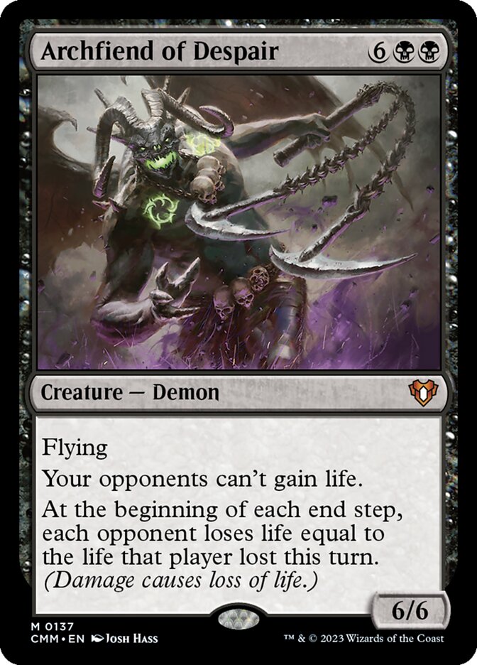 Archfiend of Despair [Commander Masters] (137)