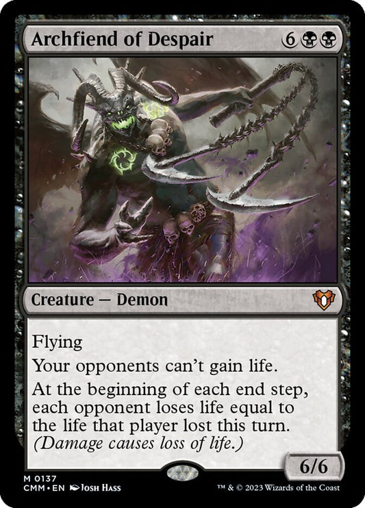 Archfiend of Despair [Commander Masters] (137)