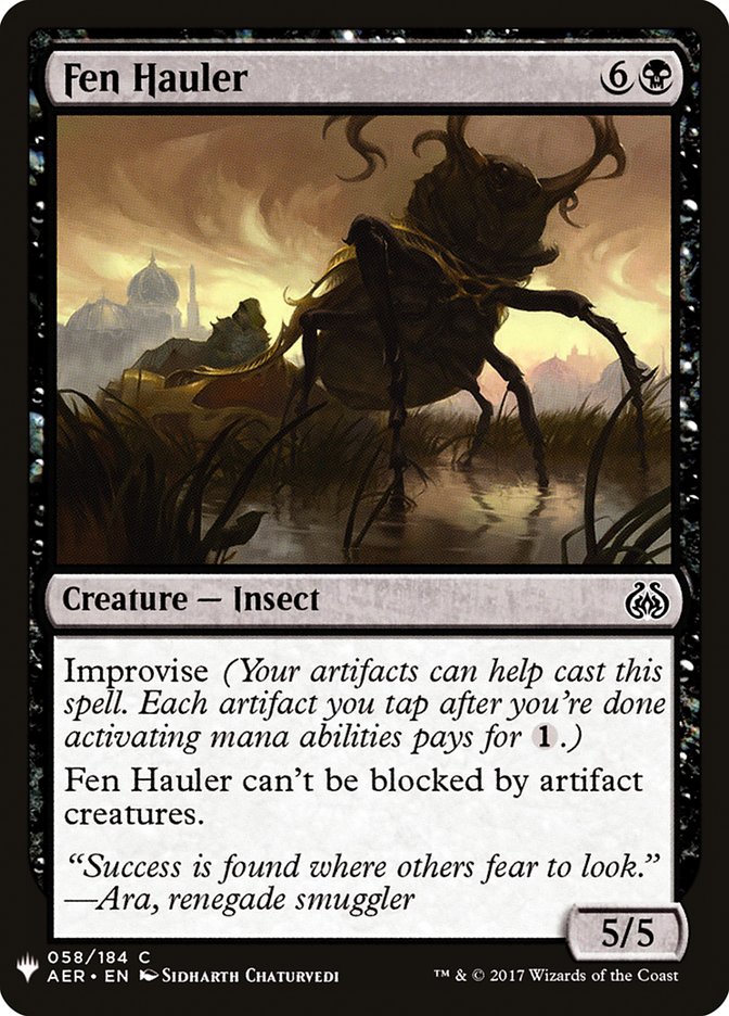 Fen Hauler [The List] (AER-58)