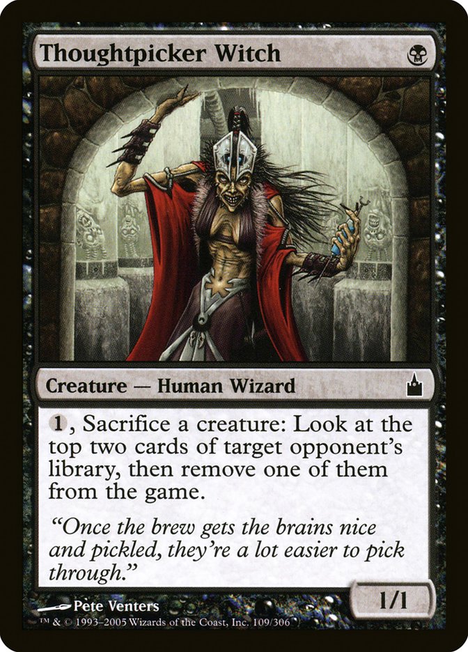 Thoughtpicker Witch [Ravnica: City of Guilds] (109)