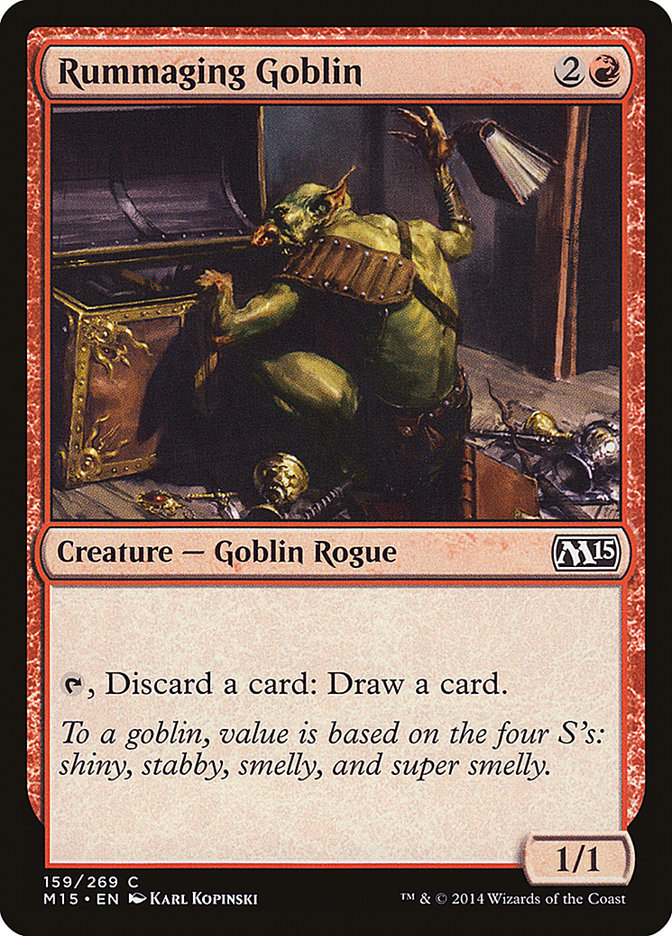 Rummaging Goblin [Magic 2015] (159)