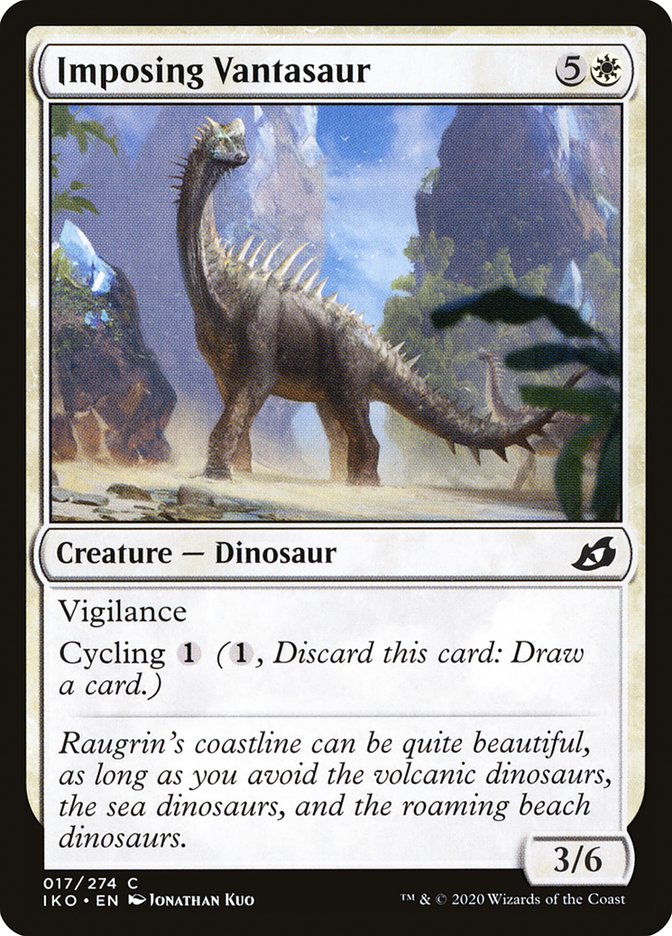 Imposing Vantasaur [Ikoria: Lair of Behemoths] (17)