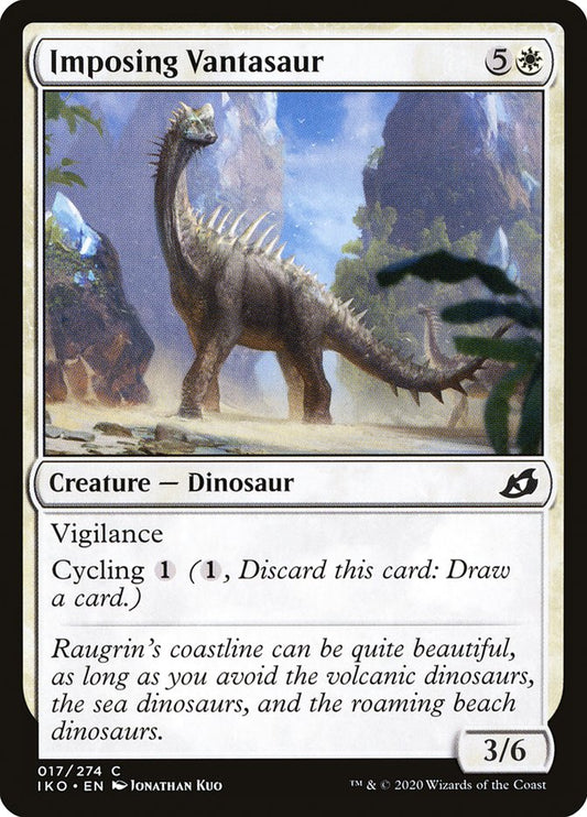 Imposing Vantasaur [Ikoria: Lair of Behemoths] (17)