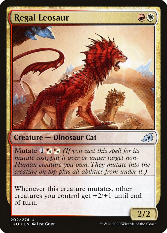 Regal Leosaur [Ikoria: Lair of Behemoths] (202)