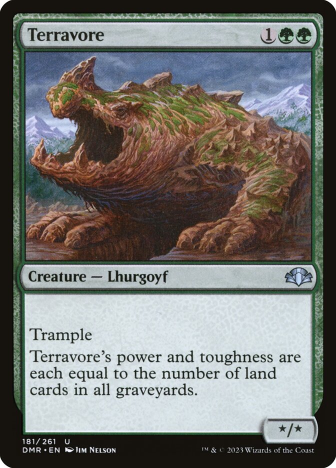 Terravore [Dominaria Remastered] (181)