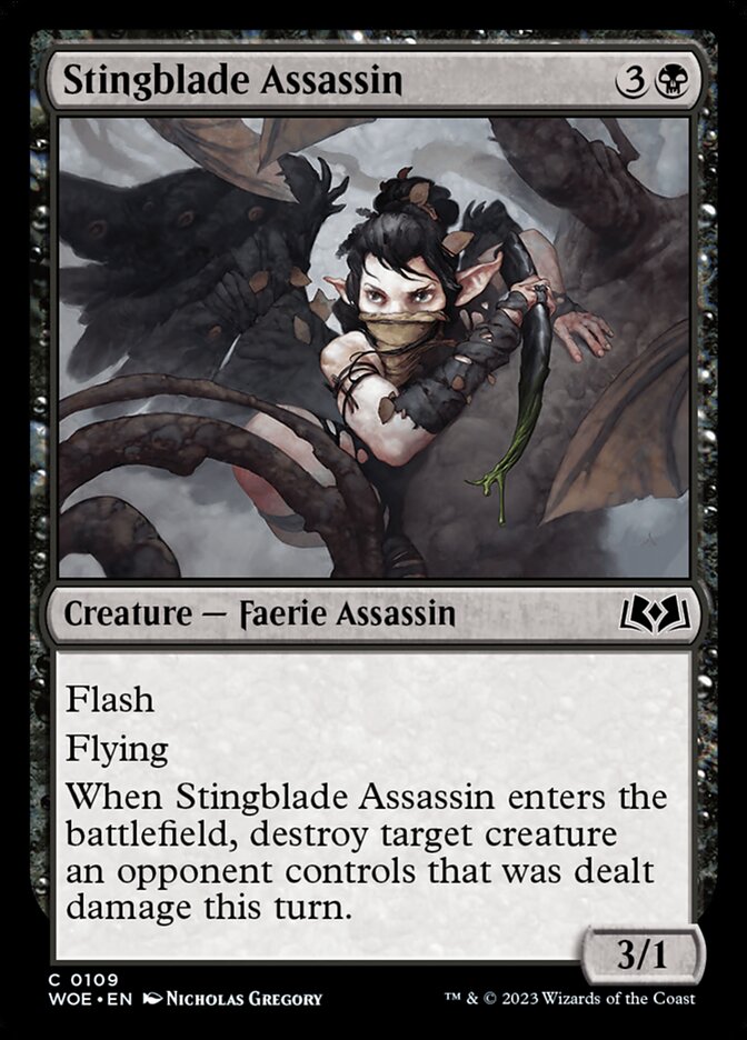 Stingblade Assassin [Wilds of Eldraine] (109)