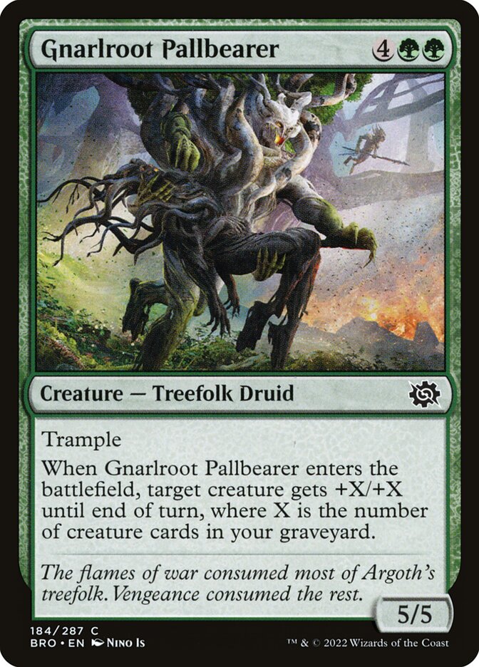 Gnarlroot Pallbearer [The Brothers' War] (184)