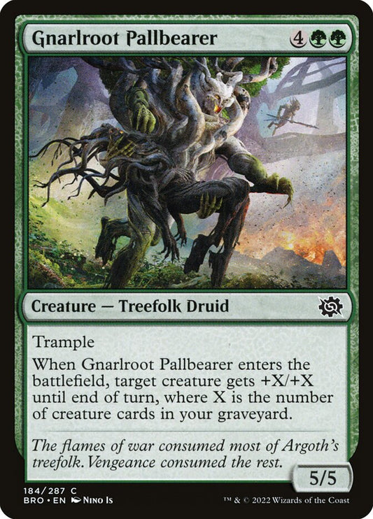 Gnarlroot Pallbearer [The Brothers' War] (184)