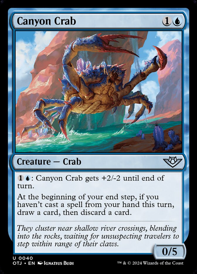 Canyon Crab [Outlaws of Thunder Junction] (40)