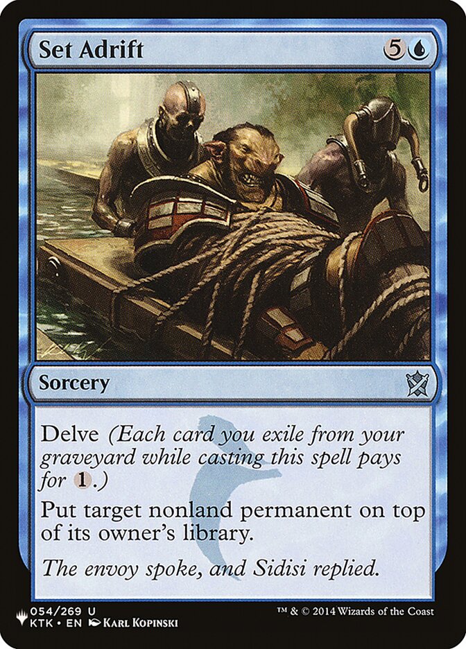 Set Adrift [The List] (KTK-54)