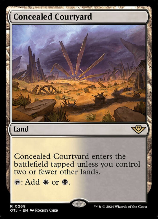 Concealed Courtyard [Outlaws of Thunder Junction] (268)