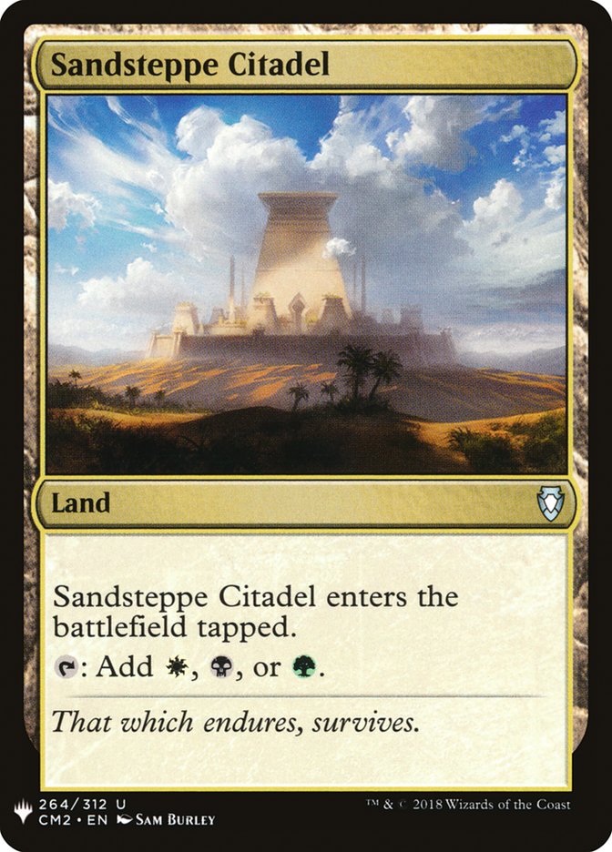 Sandsteppe Citadel [The List] (CM2-264)
