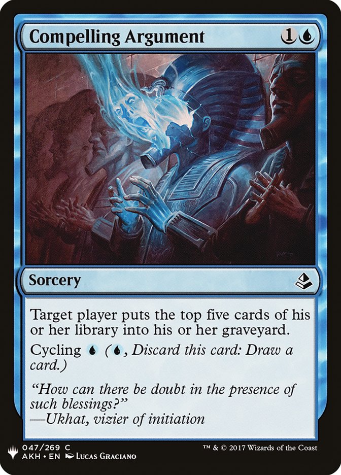 Compelling Argument [The List] (AKH-47)