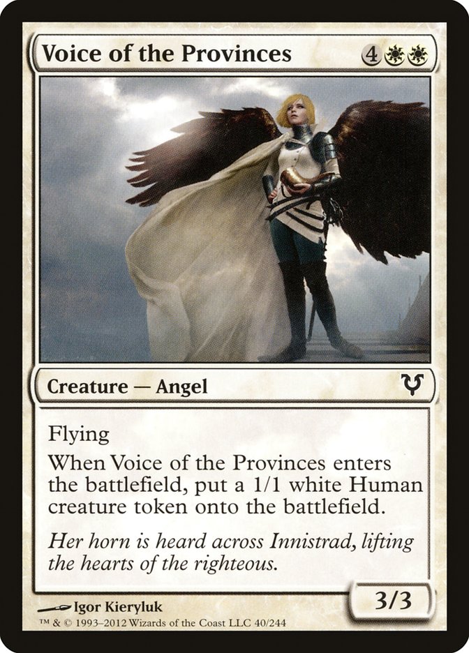 Voice of the Provinces [Avacyn Restored] (40)