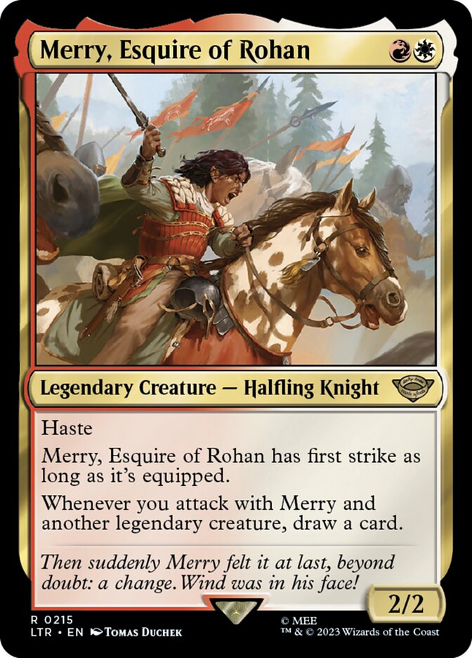 Merry, Esquire of Rohan [The Lord of the Rings: Tales of Middle-earth] (215)
