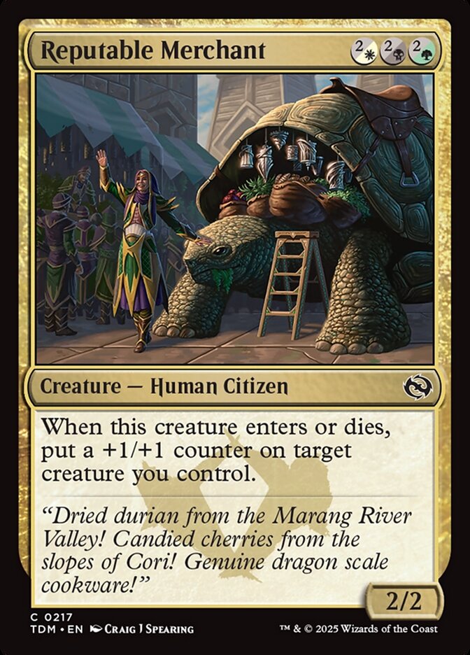 Reputable Merchant [Tarkir: Dragonstorm] (217)