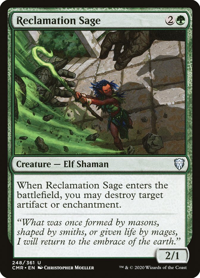 Reclamation Sage [Commander Legends] (248)