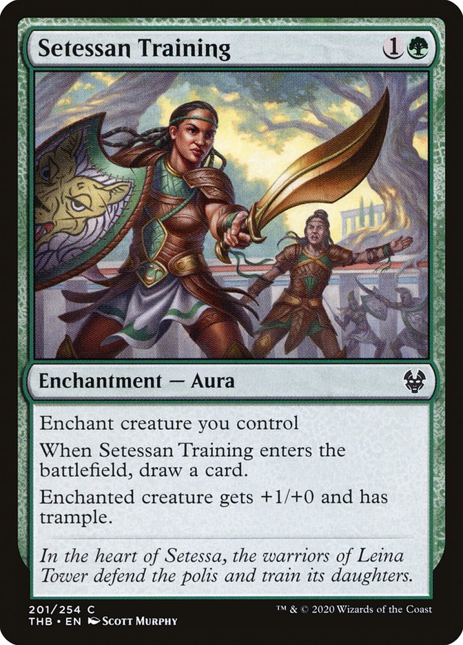 Setessan Training [Theros Beyond Death] (201)