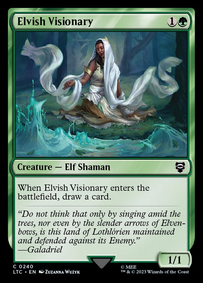 Elvish Visionary [Tales of Middle-earth Commander] (240)