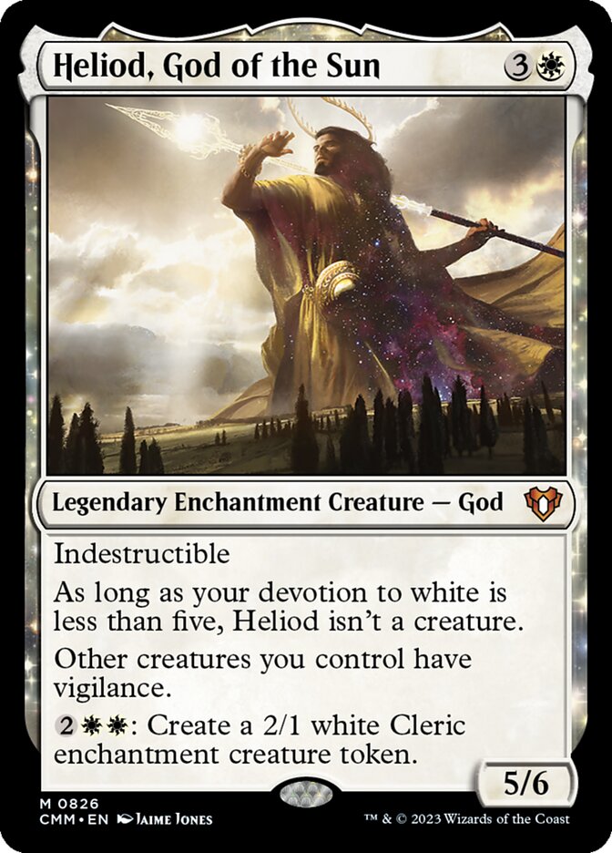 Heliod, God of the Sun [Commander Masters] (826)