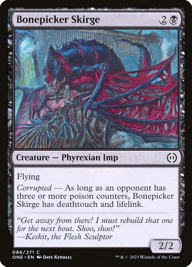 Bonepicker Skirge [Phyrexia: All Will Be One] (86)