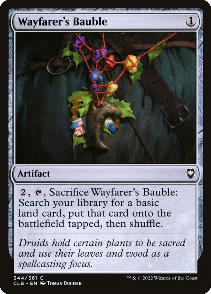 Wayfarer's Bauble [Commander Legends: Battle for Baldur's Gate] (344)