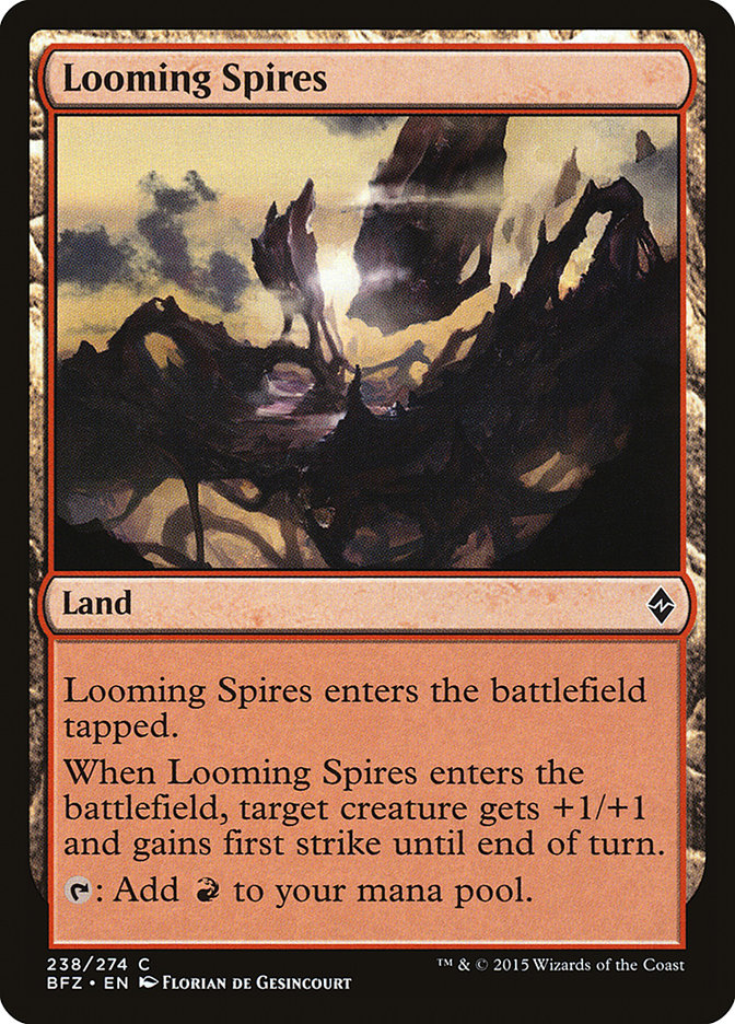Looming Spires [Battle for Zendikar] (238)