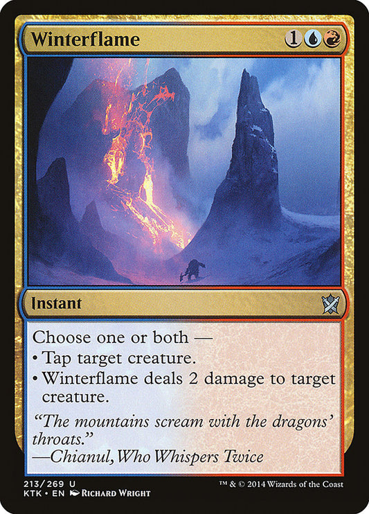 Winterflame [Khans of Tarkir] (213)