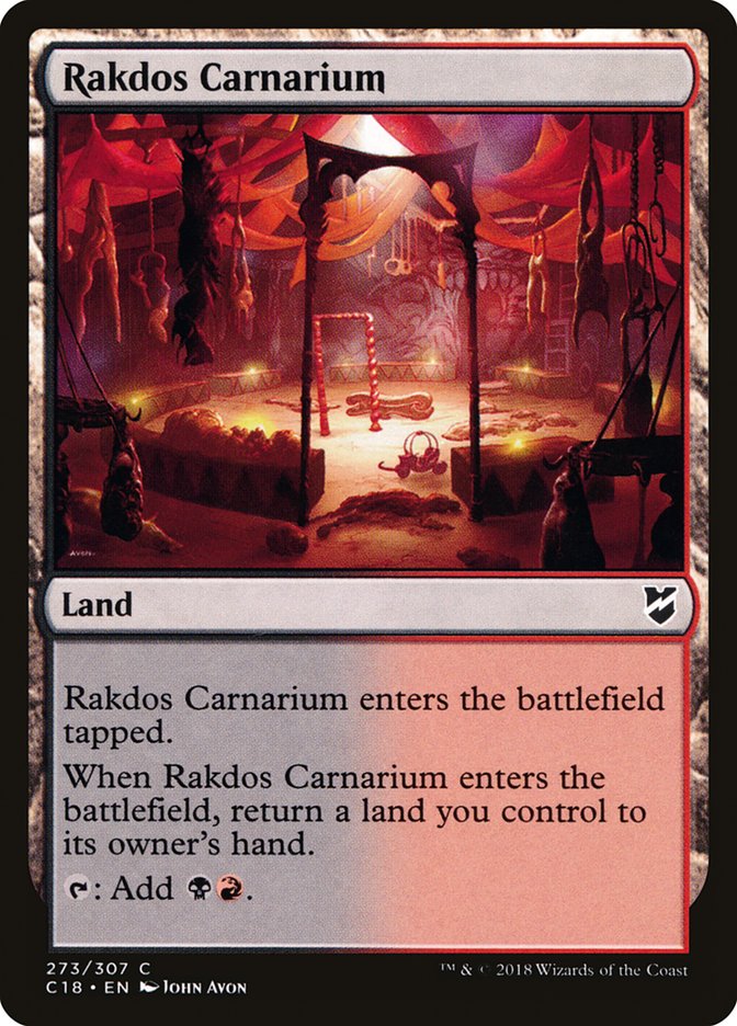 Rakdos Carnarium [Commander 2018] (273)