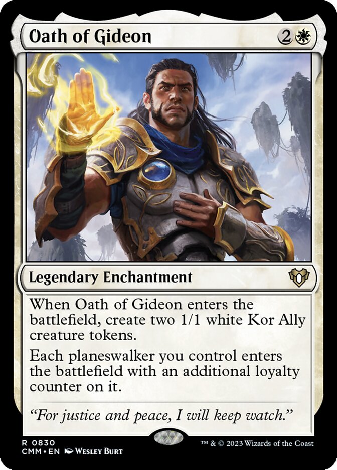 Oath of Gideon [Commander Masters] (830)