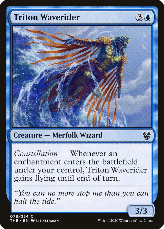 Triton Waverider [Theros Beyond Death] (78)