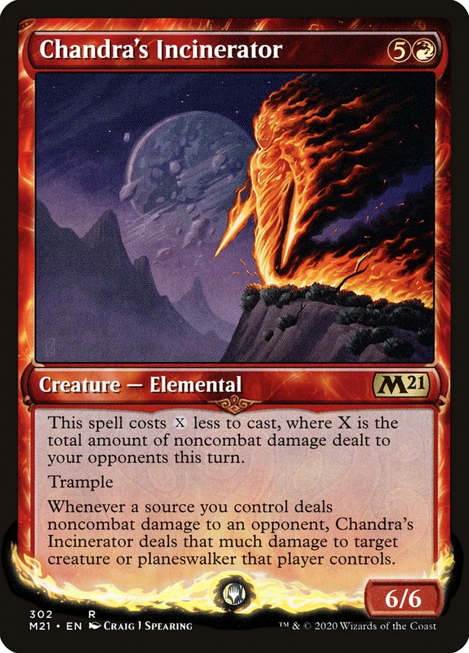 Chandra's Incinerator [Core Set 2021] (302)