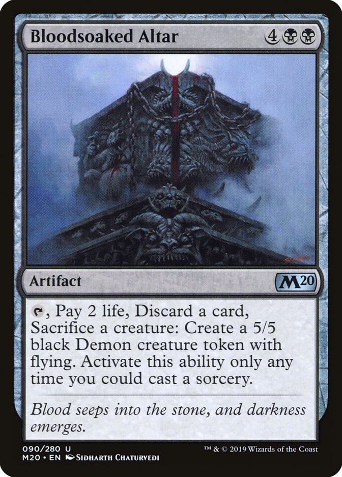 Bloodsoaked Altar [Core Set 2020] (90)