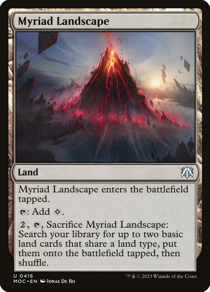 Myriad Landscape [March of the Machine Commander] (416)