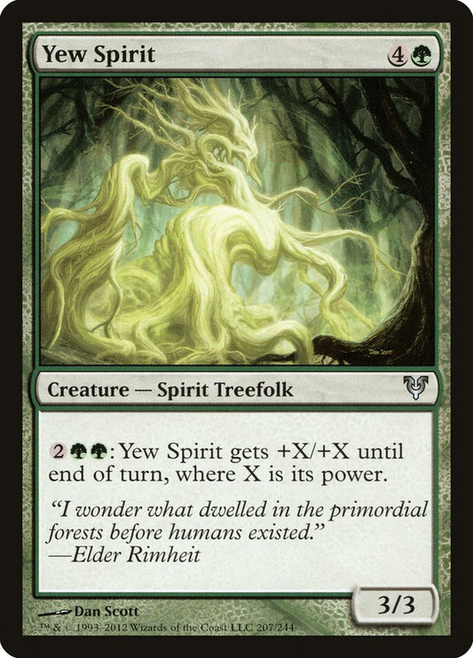 Yew Spirit [Avacyn Restored] (207)