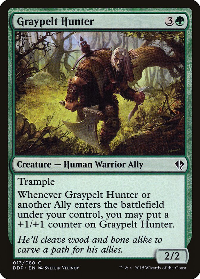 Graypelt Hunter [Duel Decks: Zendikar vs. Eldrazi] (13)