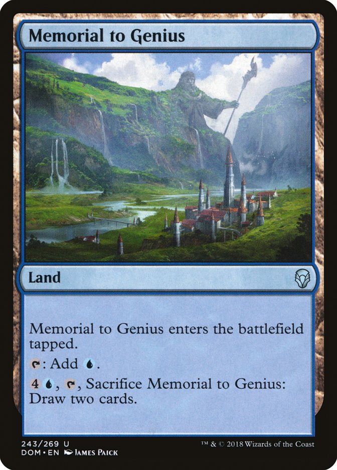 Memorial to Genius [Dominaria] (243)