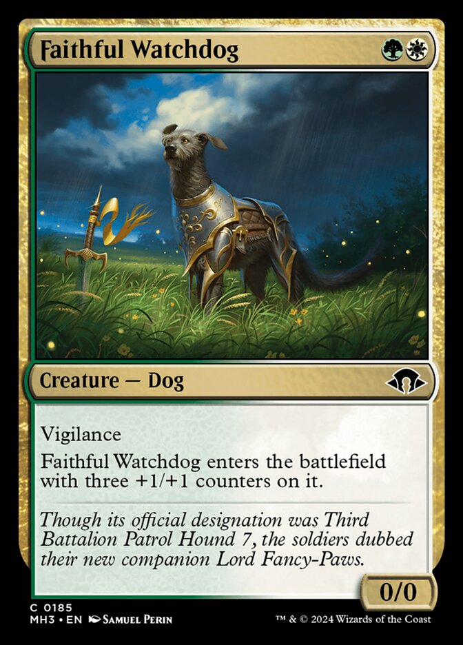 Faithful Watchdog [Modern Horizons 3] (185)