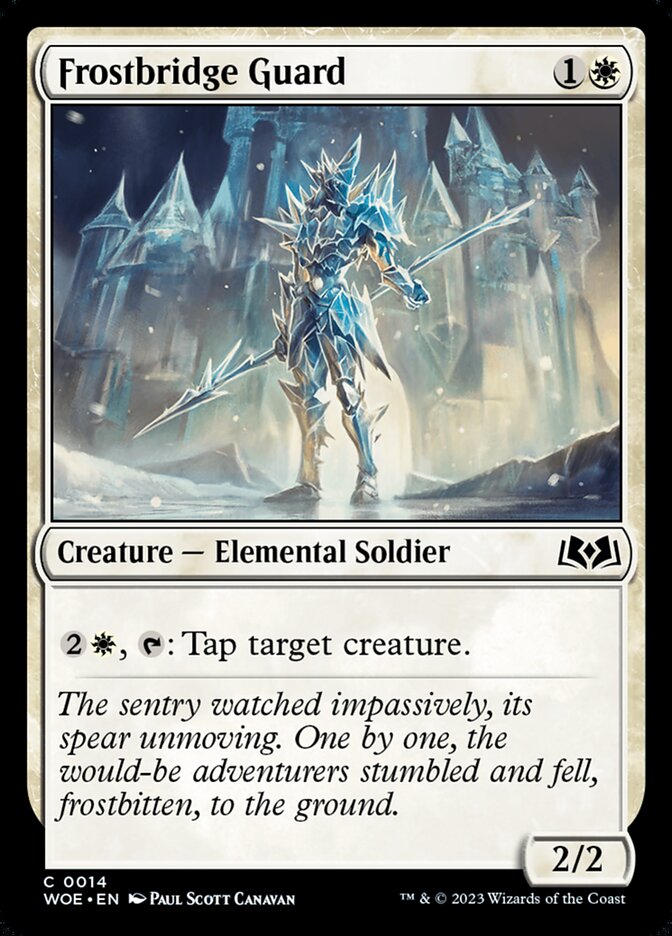 Frostbridge Guard [Wilds of Eldraine] (14)